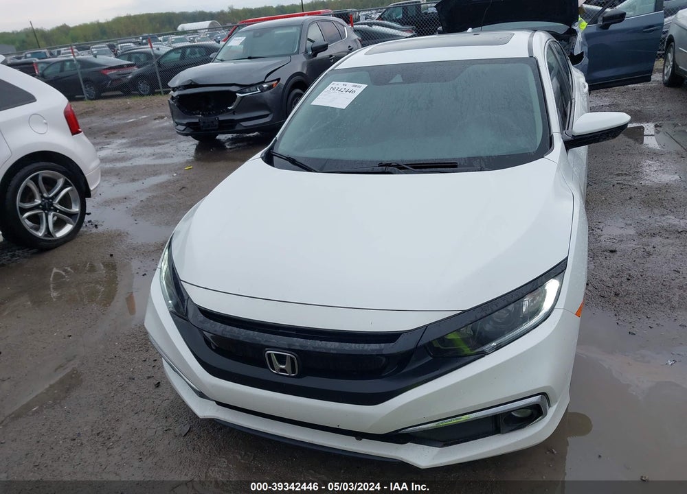 2019 HONDA CIVIC EX-L VIN: 19XFC1F76KE019254