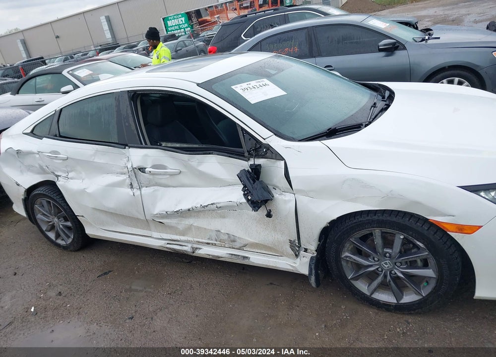 2019 HONDA CIVIC EX-L VIN: 19XFC1F76KE019254