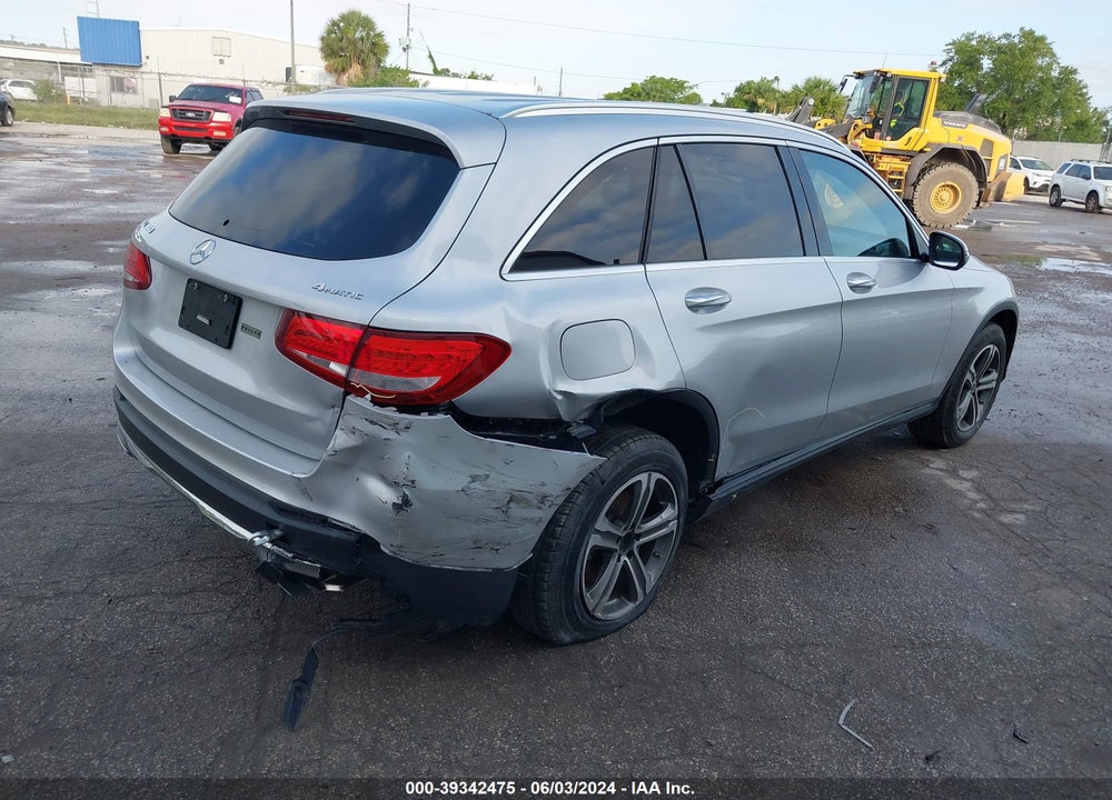 2018 MERCEDES-BENZ GLC 300 4MATIC VIN: WDC0G4KB0JV072090