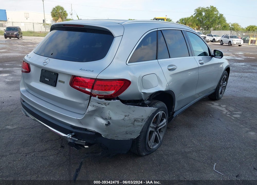 2018 MERCEDES-BENZ GLC 300 4MATIC VIN: WDC0G4KB0JV072090