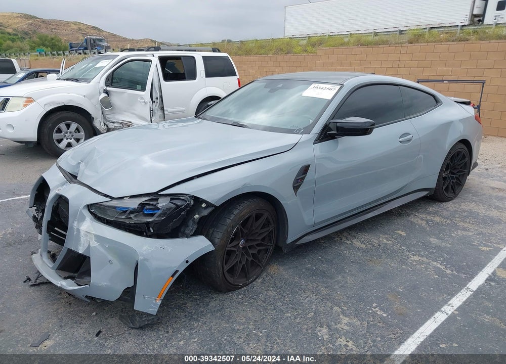 2023 BMW M4 COMPETITION VIN: WBS33AZ0XPCM86184
