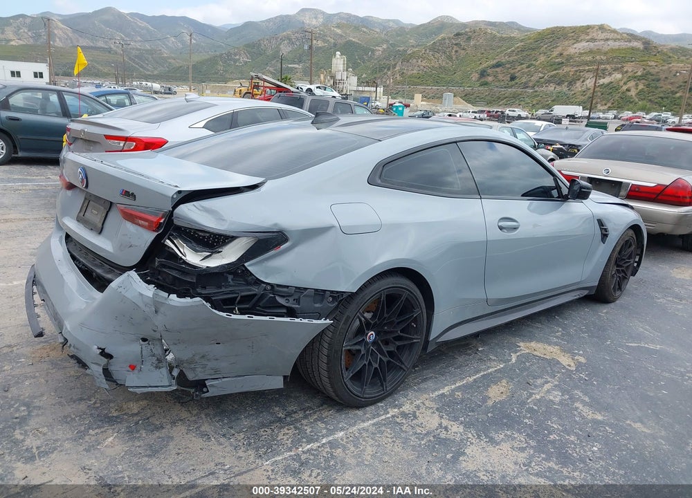 2023 BMW M4 COMPETITION VIN: WBS33AZ0XPCM86184