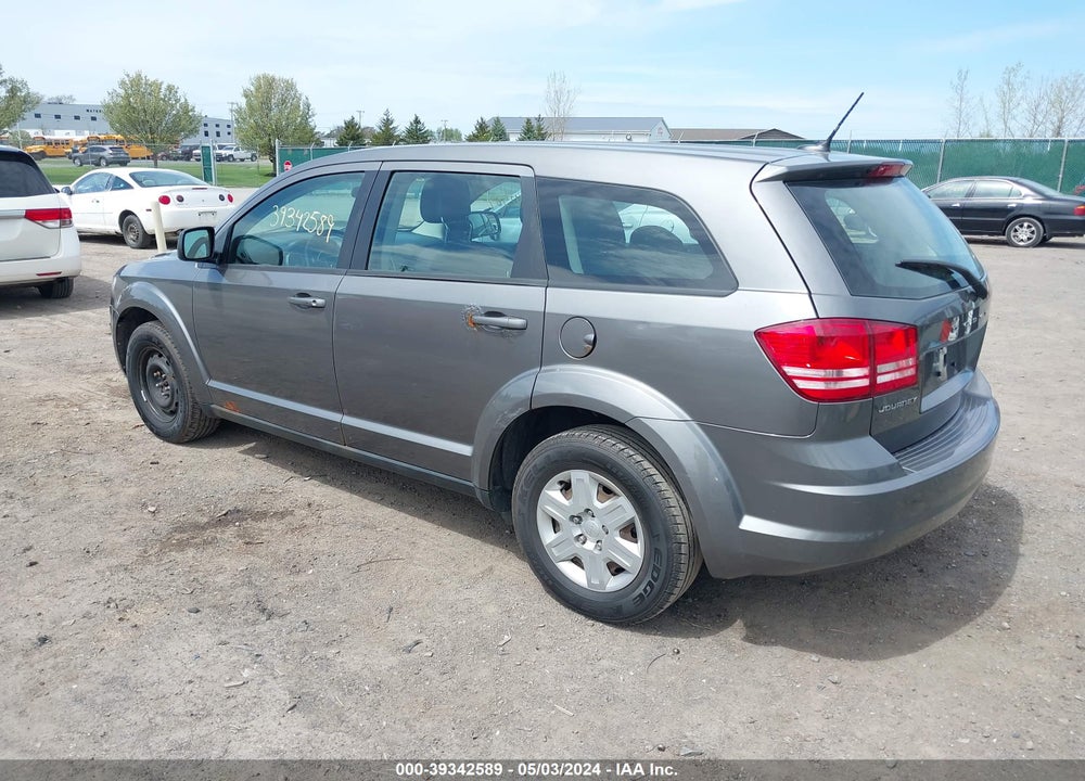 2012 DODGE JOURNEY SE/AVP VIN: 3C4PDCAB6CT390842