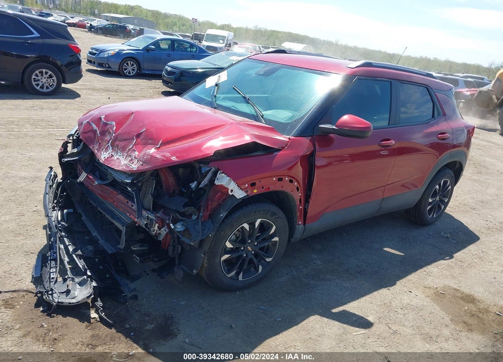 2021 CHEVROLET TRAILBLAZER FWD LT VIN: KL79MPSL4MB037376