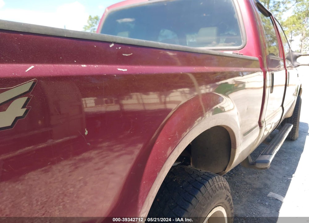 2004 FORD F-250 LARIAT/XL/XLT VIN: 1FTNW21P14EC18209