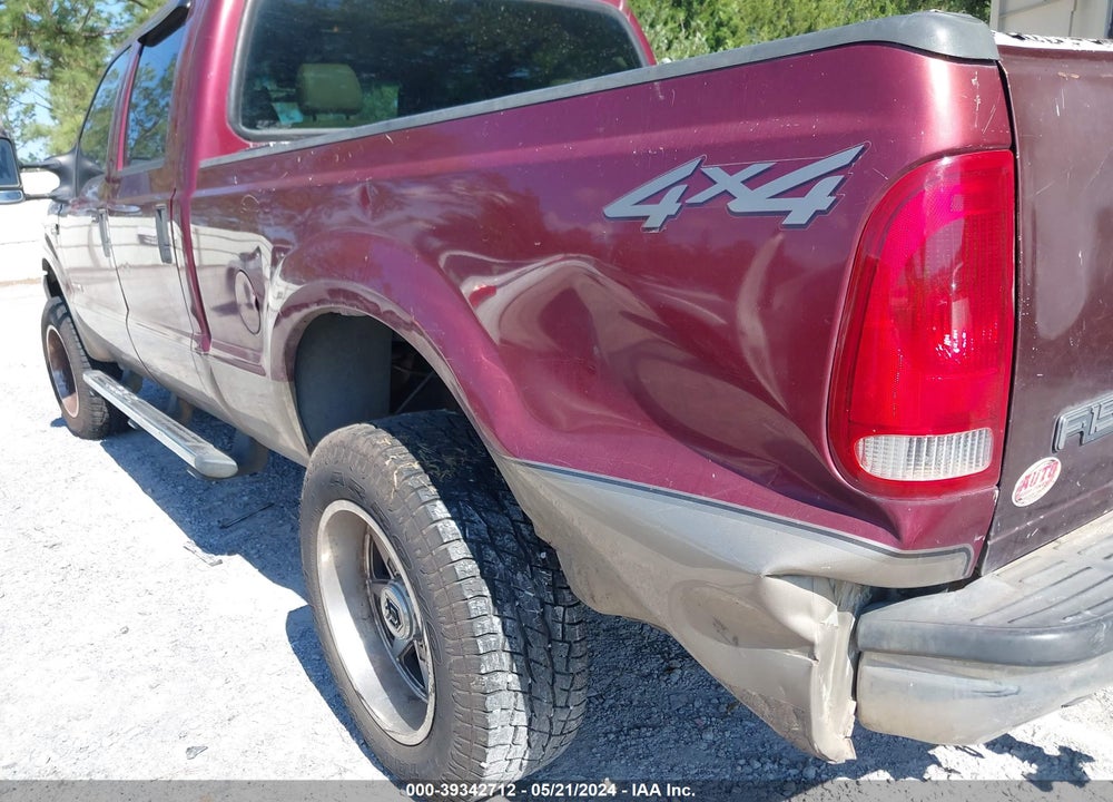 2004 FORD F-250 LARIAT/XL/XLT VIN: 1FTNW21P14EC18209
