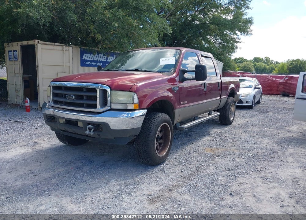 2004 FORD F-250 LARIAT/XL/XLT VIN: 1FTNW21P14EC18209
