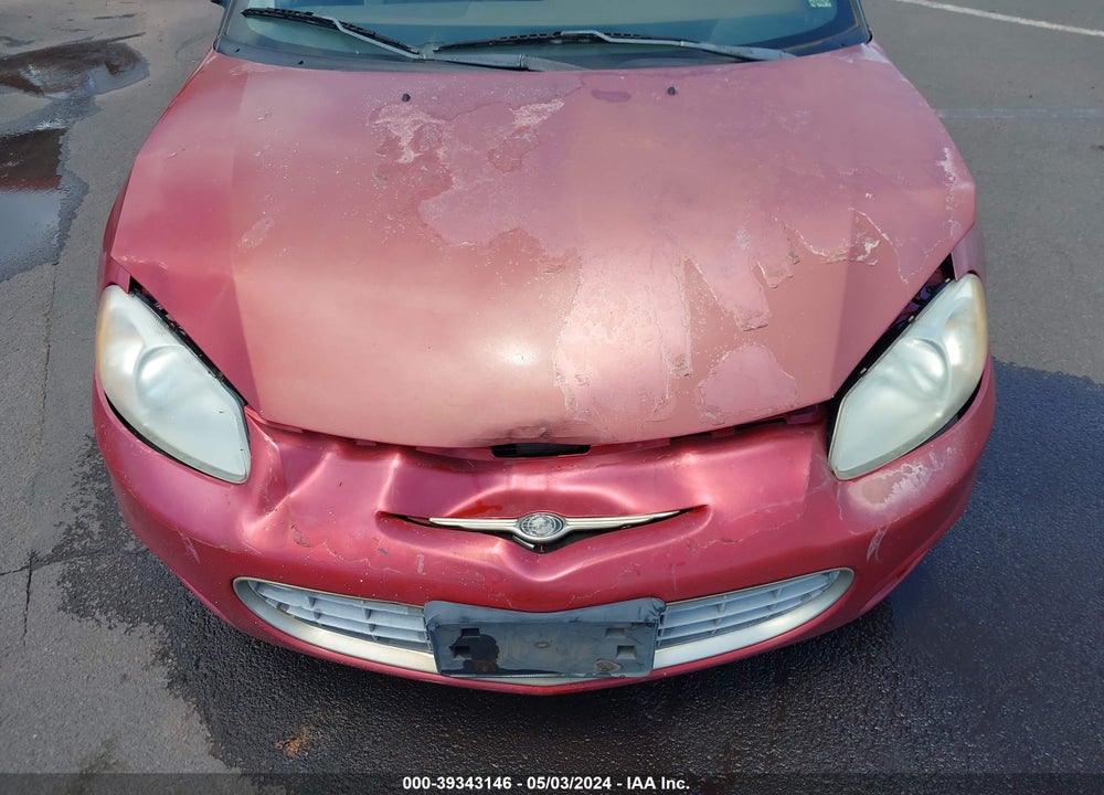 2002 CHRYSLER SEBRING LX VIN: 1C3EL45X32N237795