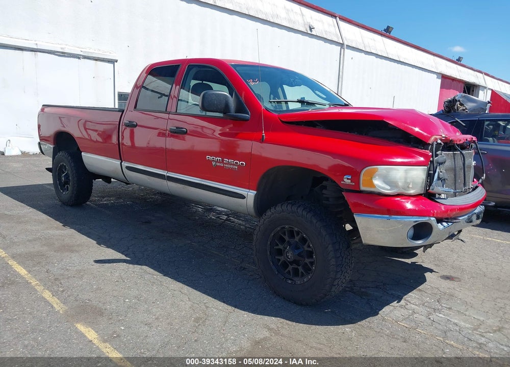 2005 DODGE RAM 2500 SLT/LARAMIE VIN: 3D3KS28C55G728565
