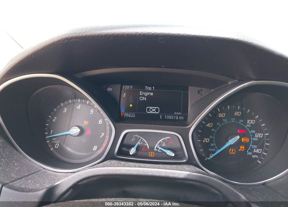 2014 FORD FOCUS TITANIUM VIN: 1FADP3J22EL240628
