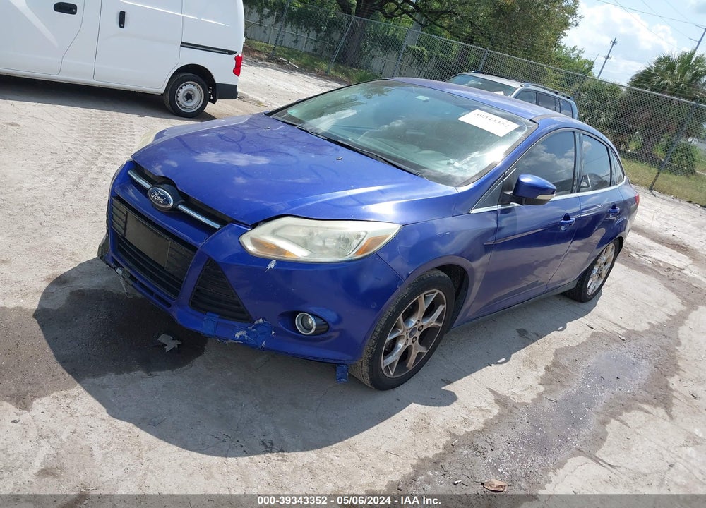 2014 FORD FOCUS TITANIUM VIN: 1FADP3J22EL240628