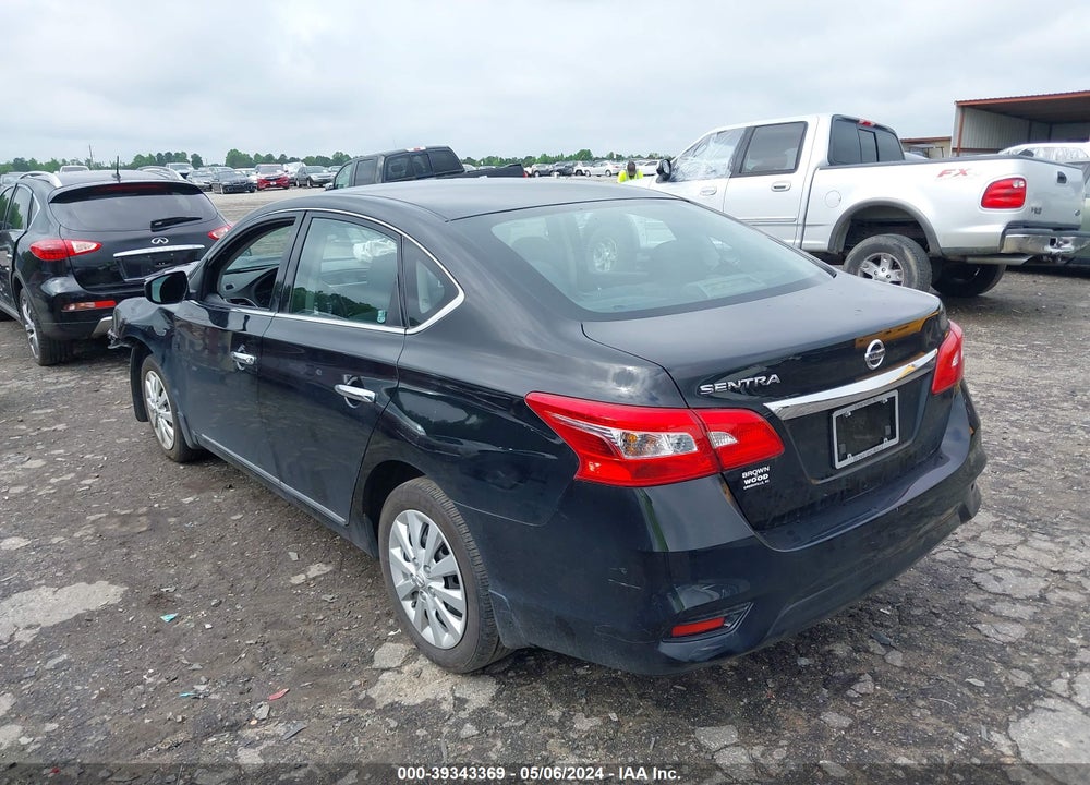 2017 NISSAN SENTRA S VIN: 3N1AB7AP3HY242613