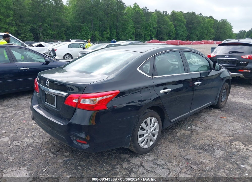 2017 NISSAN SENTRA S VIN: 3N1AB7AP3HY242613
