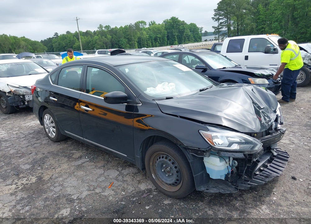 2017 NISSAN SENTRA S VIN: 3N1AB7AP3HY242613