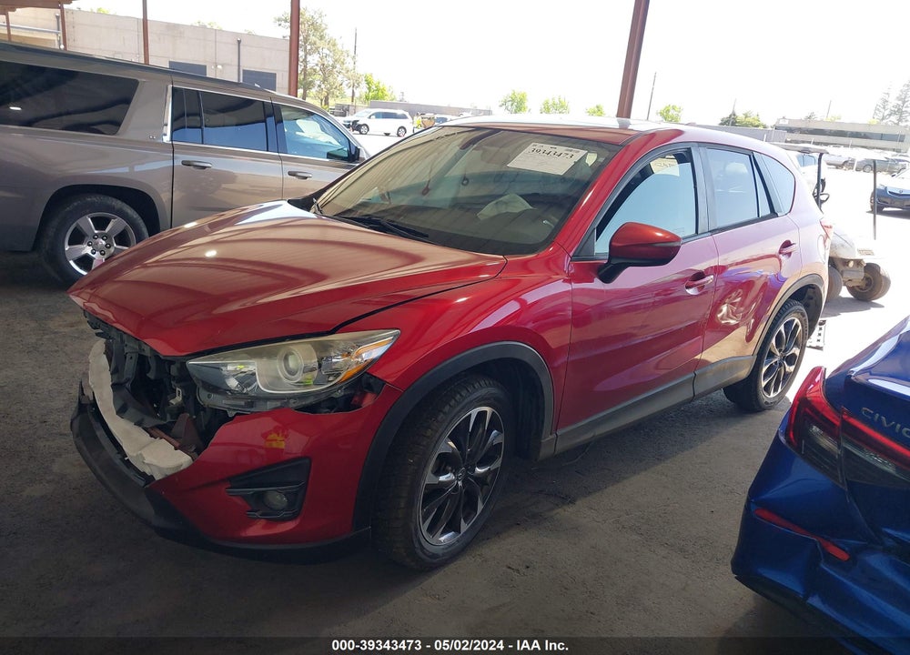 2016 MAZDA CX-5 GRAND TOURING VIN: JM3KE4DY4G0772990