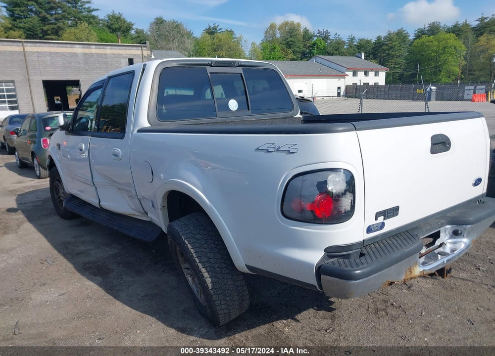 2002 FORD F-150 LARIAT/XLT VIN: 1FTRW08612KD47424