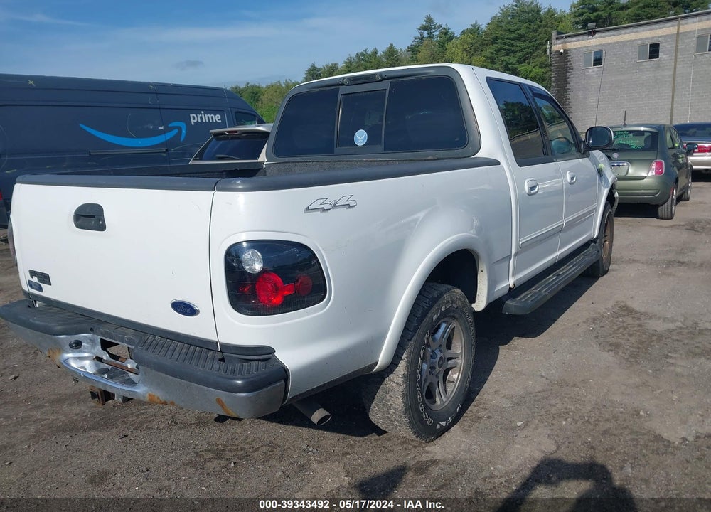 2002 FORD F-150 LARIAT/XLT VIN: 1FTRW08612KD47424
