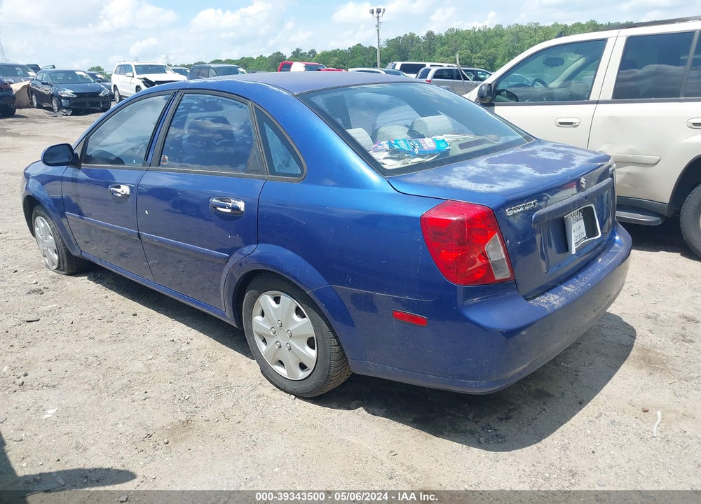 2007 SUZUKI FORENZA CONVENIENCE VIN: KL5JD56Z97K578551