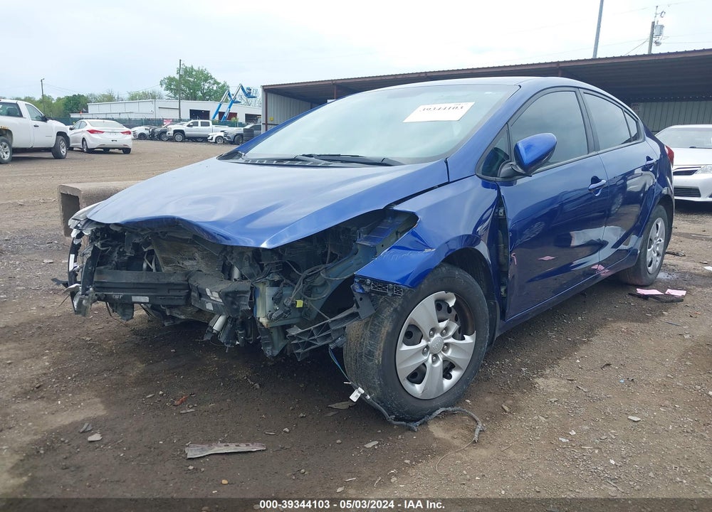 2017 KIA FORTE VIN: 3KPFK4A76HE135798
