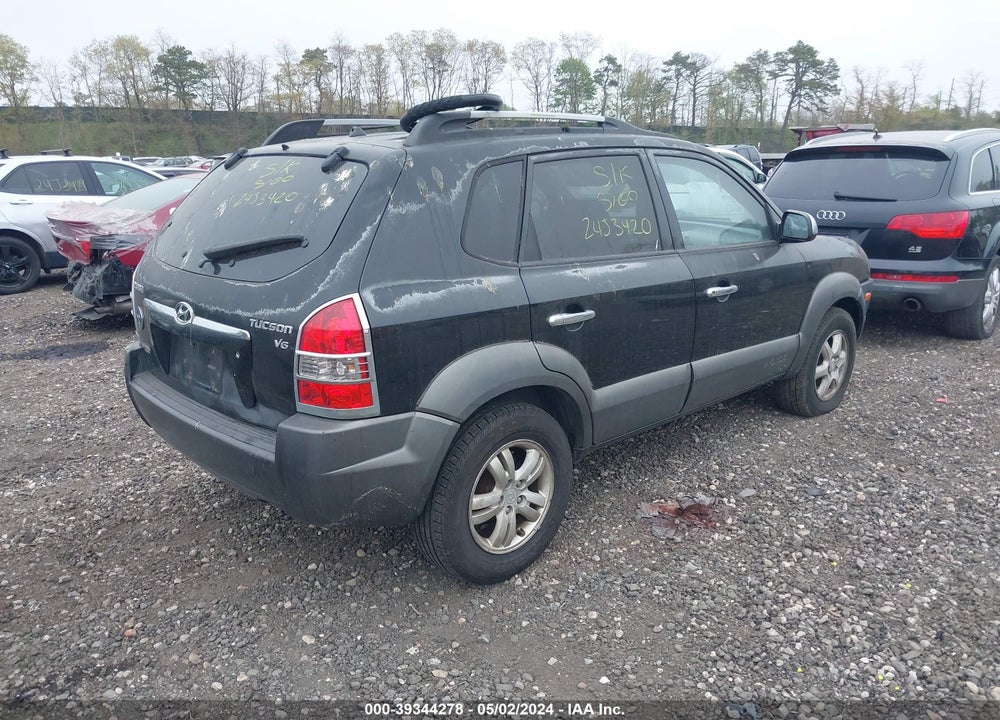 2005 HYUNDAI TUCSON GLS/LX VIN: KM8JN12D65U045919