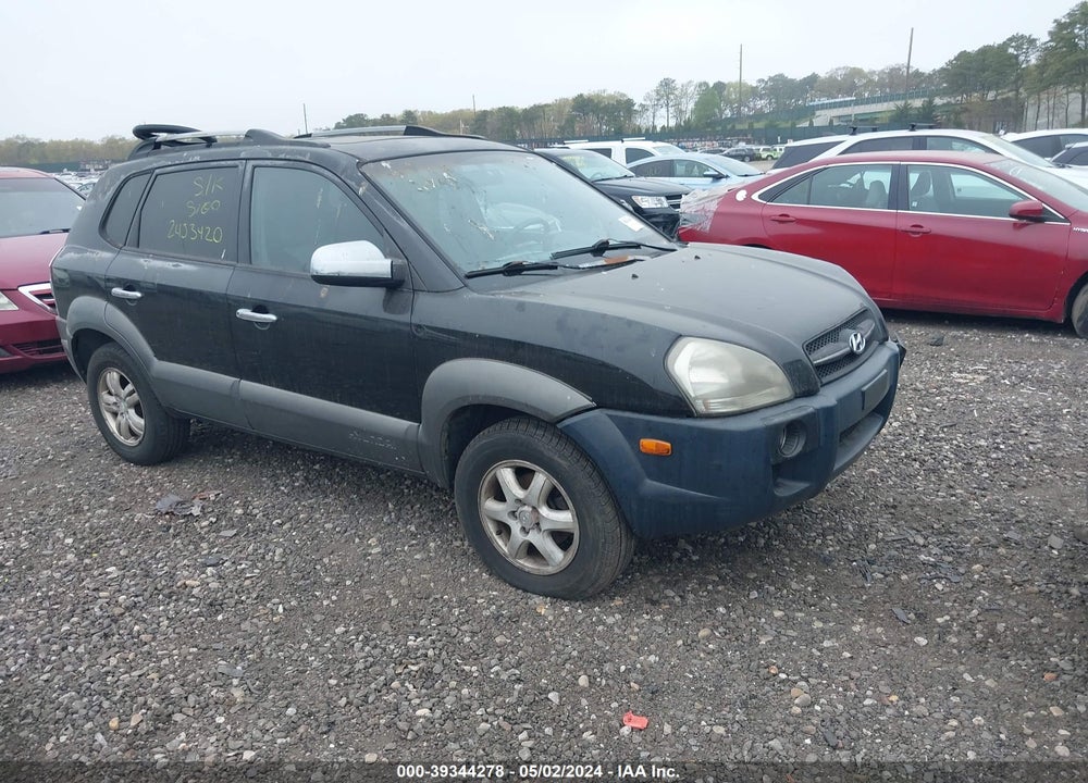 2005 HYUNDAI TUCSON GLS/LX VIN: KM8JN12D65U045919