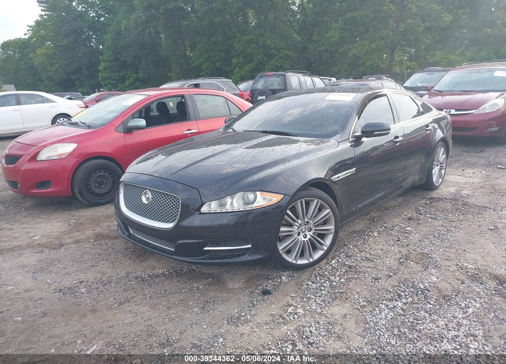 2012 JAGUAR XJ SUPERCHARGED VIN: SAJWA1GE3CMV28001