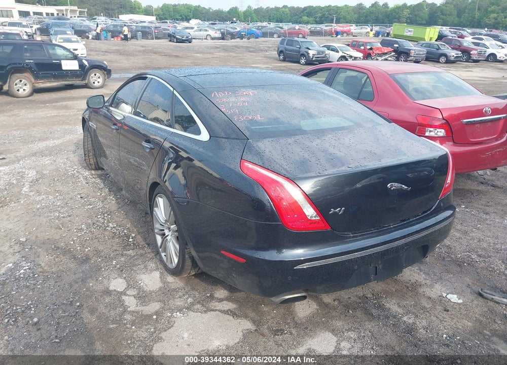 2012 JAGUAR XJ SUPERCHARGED VIN: SAJWA1GE3CMV28001