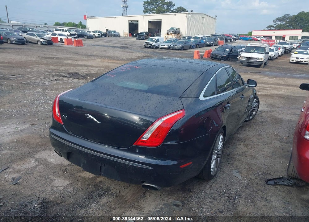 2012 JAGUAR XJ SUPERCHARGED VIN: SAJWA1GE3CMV28001