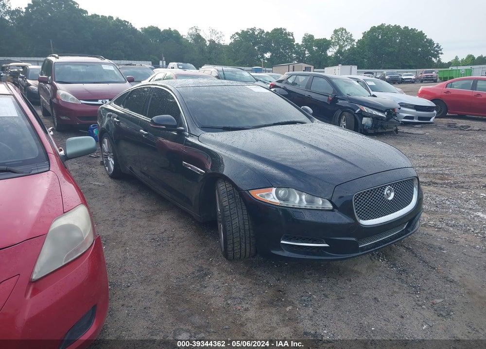 2012 JAGUAR XJ SUPERCHARGED VIN: SAJWA1GE3CMV28001