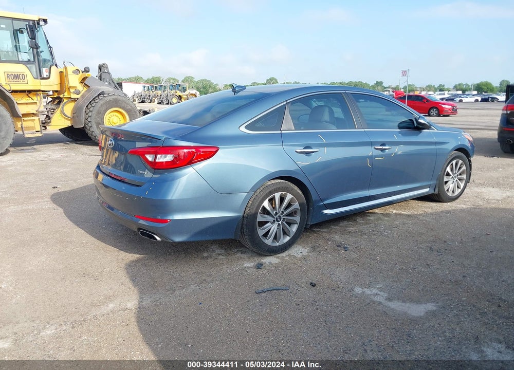2016 HYUNDAI SONATA SPORT VIN: 5NPE34AF9GH421106