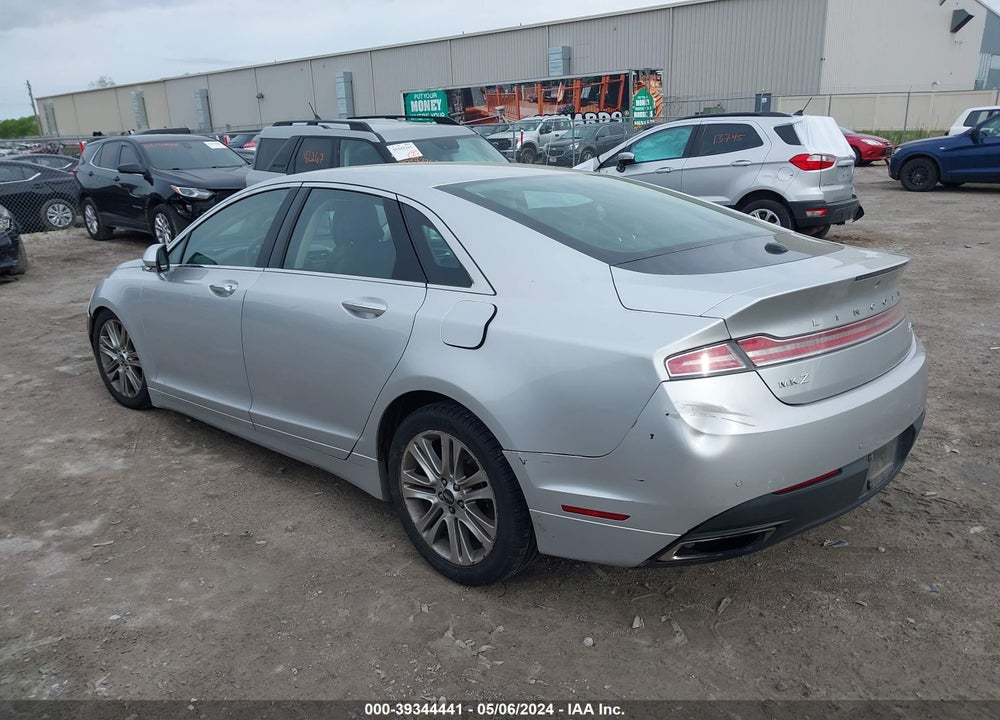 2016 LINCOLN MKZ VIN: 3LN6L2J9XGR613601
