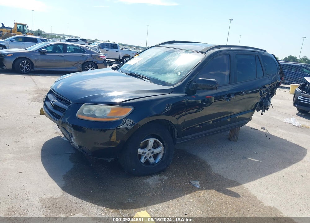 2008 HYUNDAI SANTA FE GLS VIN: 5NMSG13D88H173768