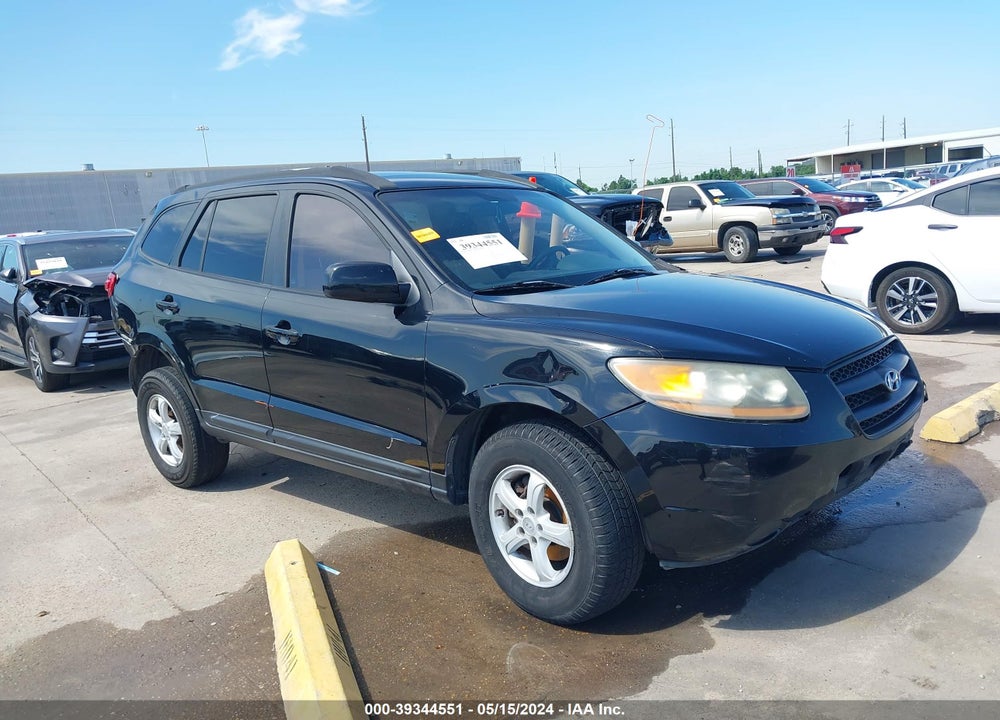 2008 HYUNDAI SANTA FE GLS VIN: 5NMSG13D88H173768