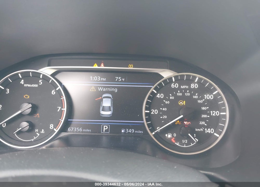 2021 NISSAN ALTIMA SR FWD VIN: 1N4BL4CV6MN350357