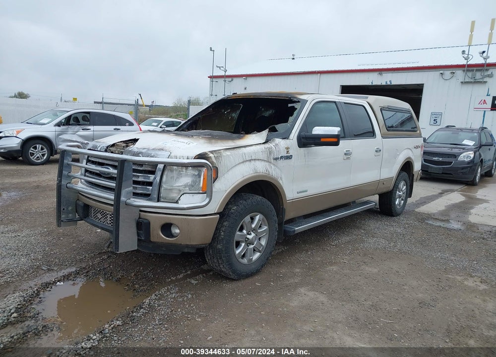 2013 FORD F-150 LARIAT VIN: 1FTFW1ET0DFB04024