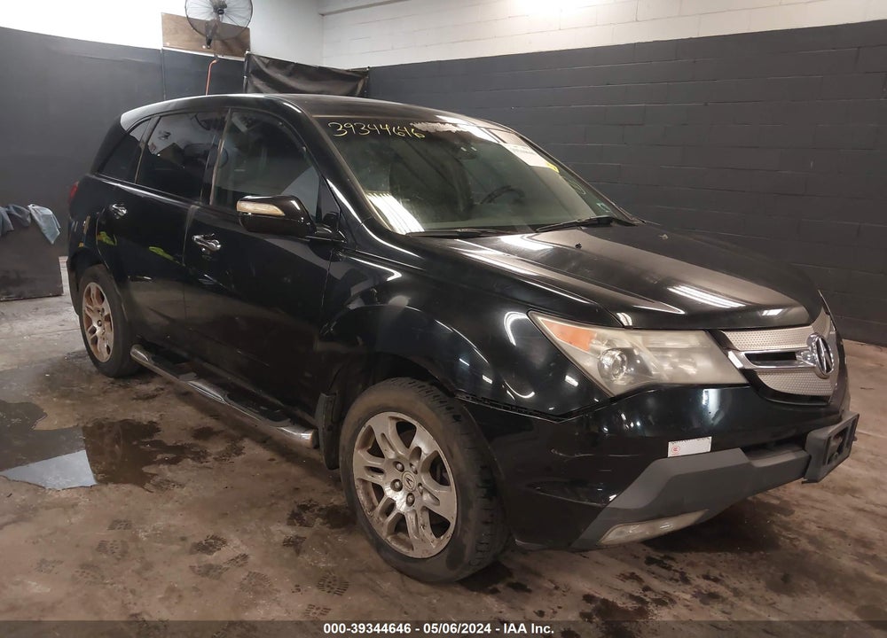 2009 ACURA MDX TECHNOLOGY PACKAGE VIN: 2HNYD28699H531065