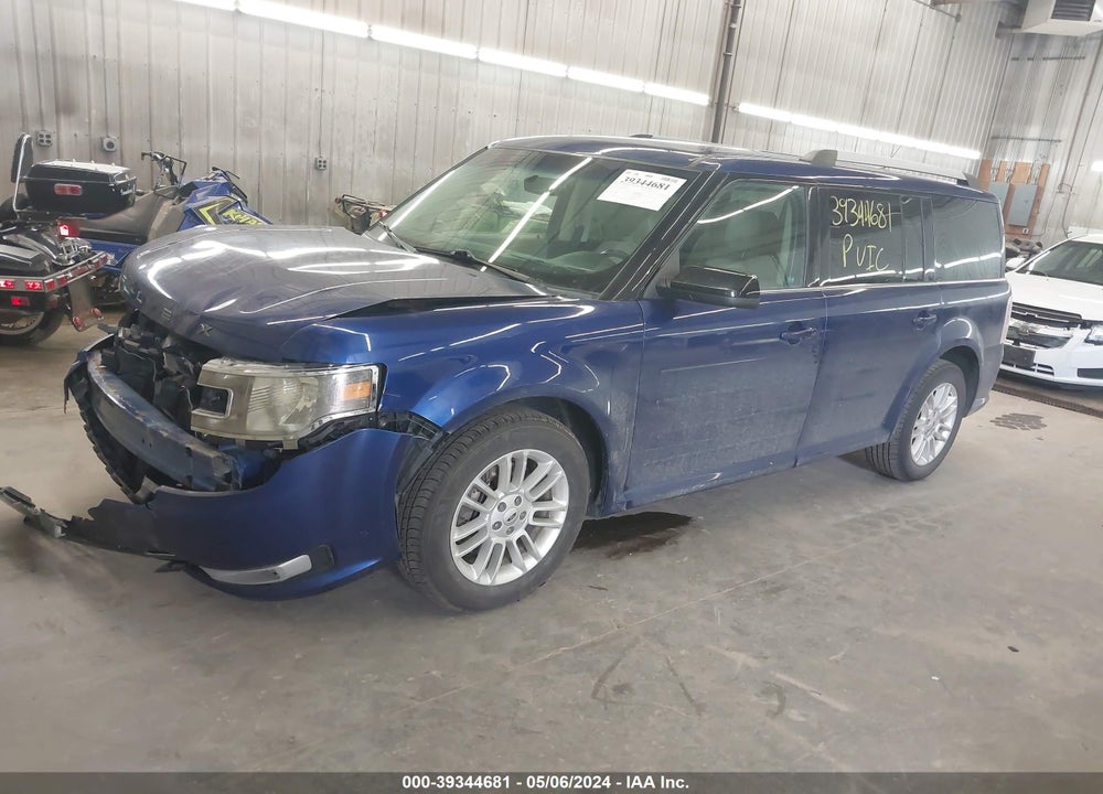 2014 FORD FLEX SEL VIN: 2FMHK6C89EBD07962