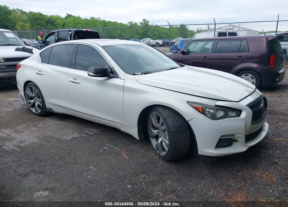 2014 INFINITI Q50 HYBRID SPORT VIN: JN1AV7AR7EM703092