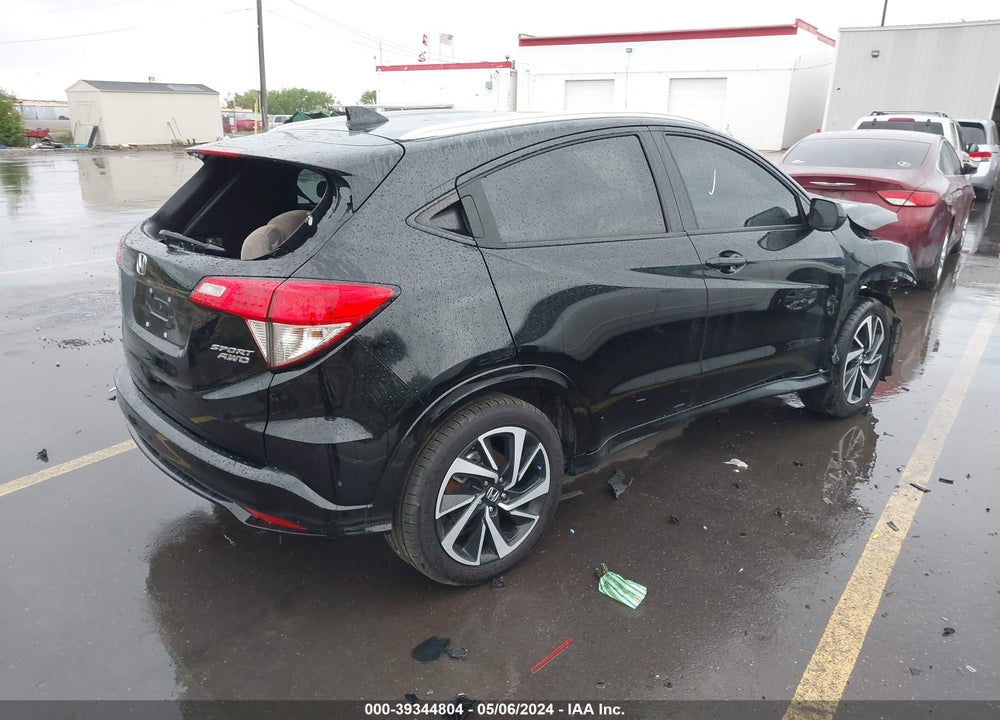 2019 HONDA HR-V SPORT VIN: 3CZRU6H14KM726448