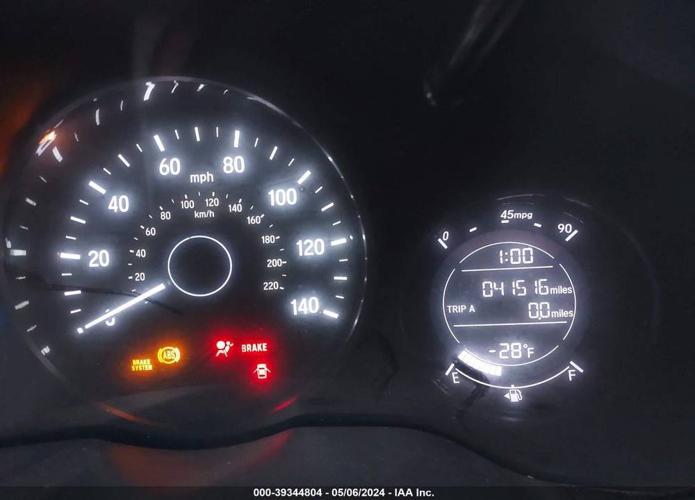 2019 HONDA HR-V SPORT VIN: 3CZRU6H14KM726448