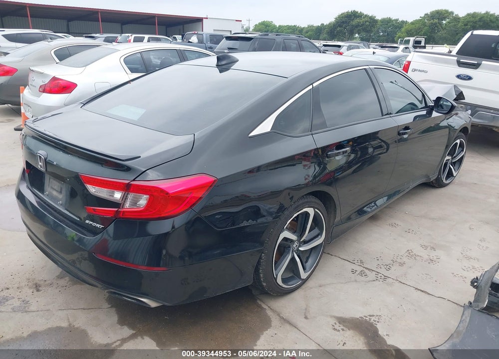 2021 HONDA ACCORD SPORT VIN: 1HGCV1F37MA110051
