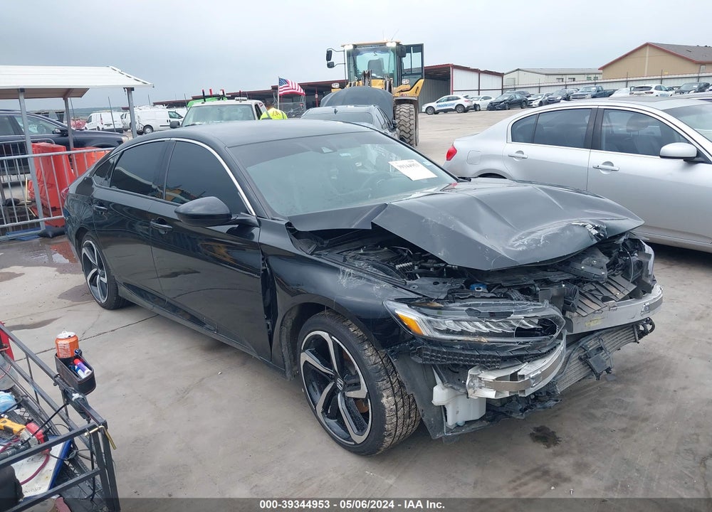 2021 HONDA ACCORD SPORT VIN: 1HGCV1F37MA110051
