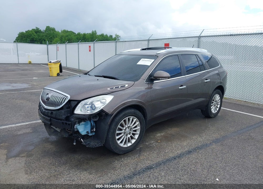 2012 BUICK ENCLAVE LEATHER VIN: 5GAKRCED7CJ345022