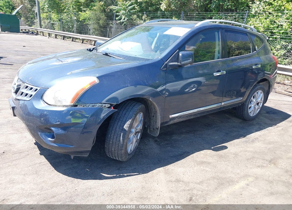 2013 NISSAN ROGUE SV W/SL PKG VIN: JN8AS5MV7DW653322