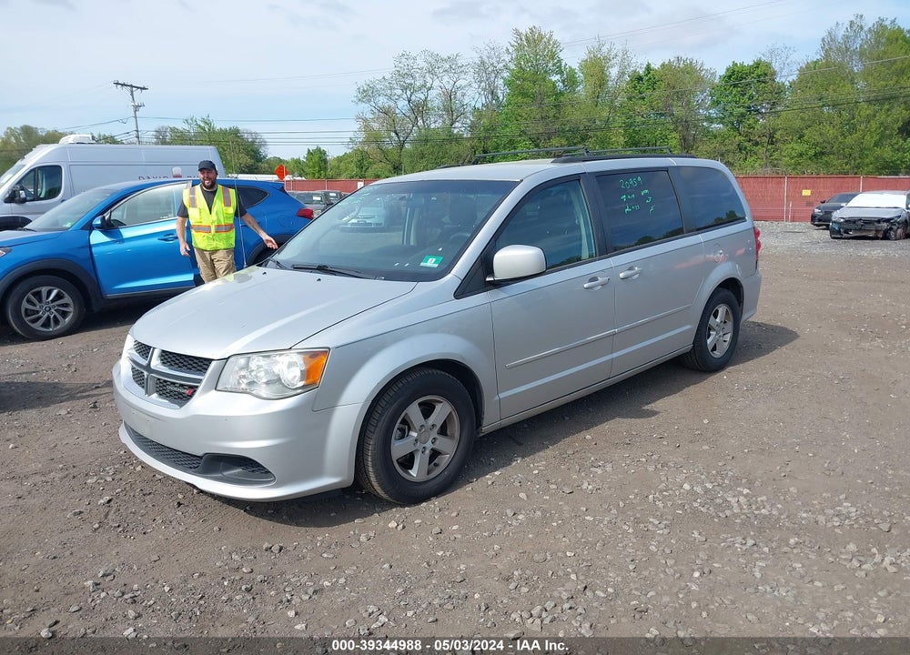 2012 DODGE GRAND CARAVAN SXT VIN: 2C4RDGCGXCR242480
