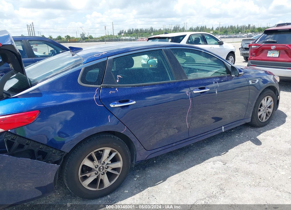 2017 KIA OPTIMA LX VIN: 5XXGT4L30HG144516