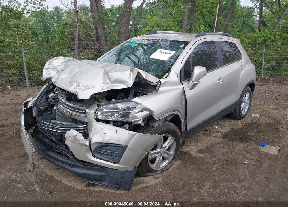 2016 CHEVROLET TRAX LT VIN: 3GNCJLSB9GL276773