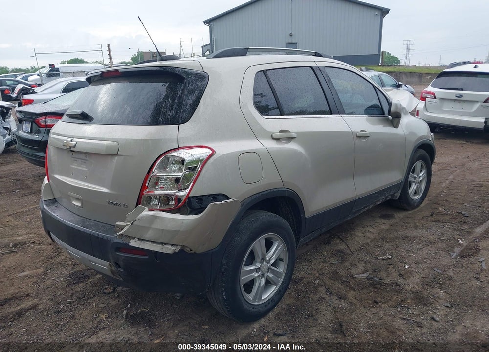 2016 CHEVROLET TRAX LT VIN: 3GNCJLSB9GL276773