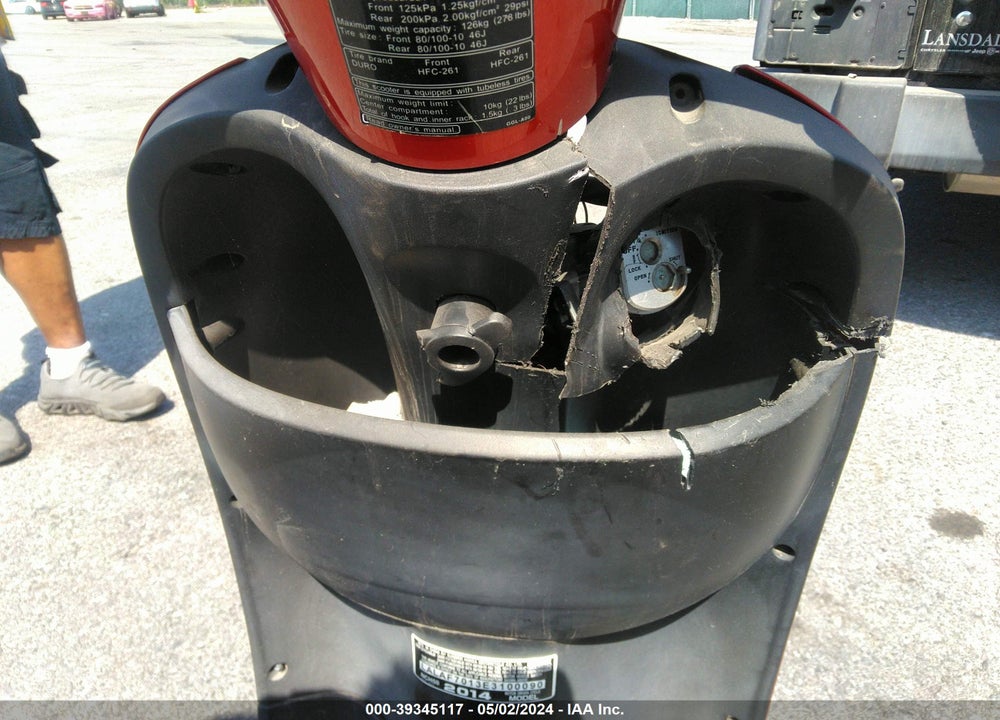 2014 HONDA NCH50 VIN: LALAF7013E3100090