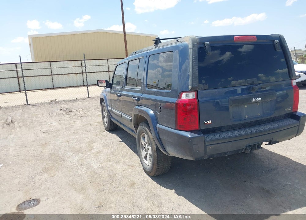 2008 JEEP COMMANDER SPORT VIN: 1J8HH48N18C240082